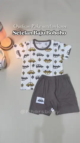 Outfitan pake setelan kaos gemes banget. Mana harganya murah cuma 28rbuan aja.!! #outfitanak #bajuanakmurah #setelananak #bajuanak1tahun 