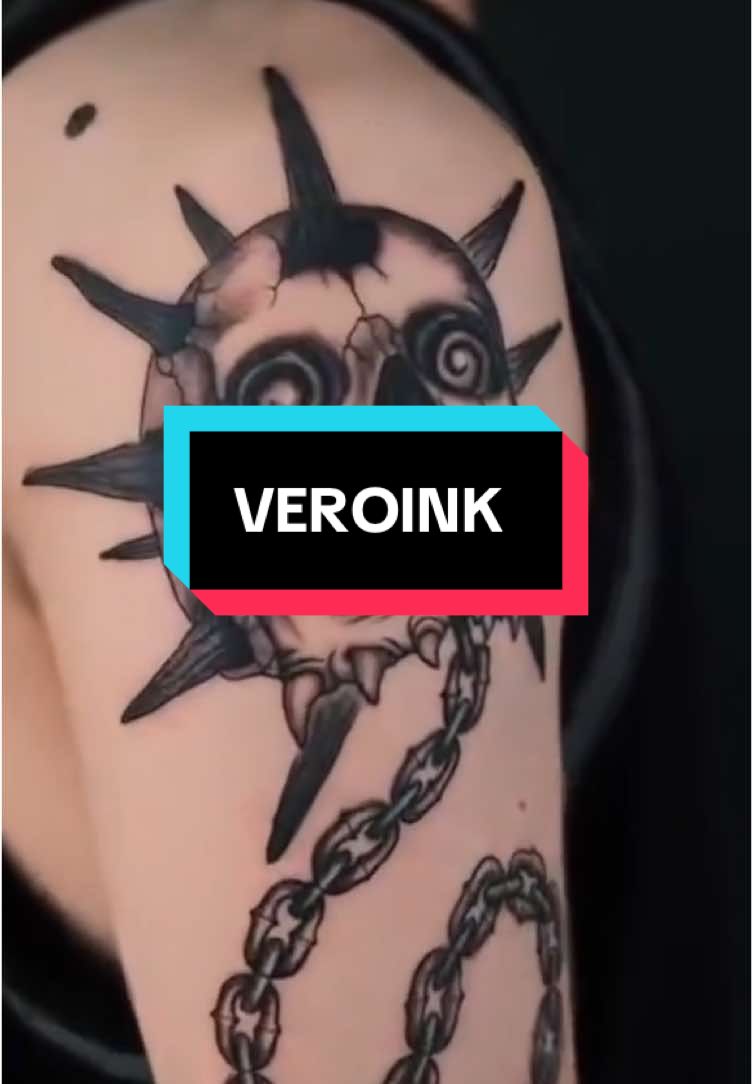 ✨ dessign by @phanviet.tattoo   #skulltattoo #chainstattoo #tattoovietnam #xamnghethuật #xamdep #tattoosaigon #blackandgreytattoo #tattoolife #veroink