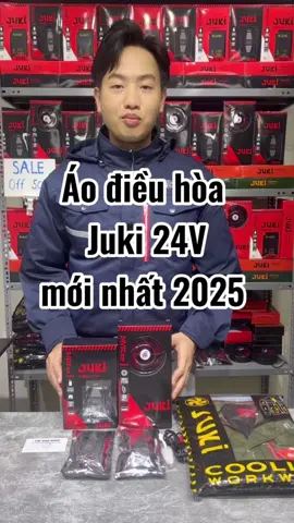 Bộ Áo Điều Hoà JUKI 24v Mới Nhất 2025 - Gió Mạnh, Quạt Khoẻ, Pin Trâu #tongkhoaodieuhoajuki #xuhuong #aodieuhoa #aodieuhoajuki #aodieuhoanhatban #aodieuhoachinhhang #xuhuongtiktok @Tổng Kho Áo Điều Hoà JUKI(Phụ) 