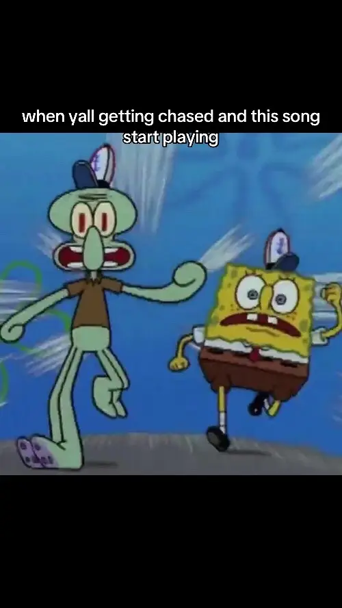 average spongebob chasing scene #spongebob #chased #Running #spongebobsquarepants #squidward #trend #joke #meme #fyp #foryoupage #foryou