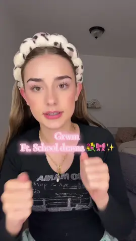 Grwm all the drama at school 💐💕🎀 #grwmdrama #grwm #grwmmakeup #drama #grwmstorytime 