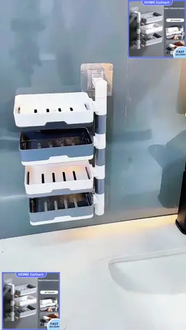 [ Rotating Drain Soap Holder, Bathroom Rack, Wall Hanging Bathroom Soap Box Holder ] #soapholder #soapholderbox #rotatingdrainsoapholder #bathroomrack #wallhangingbathroomrack #wallhangingbathroomsoap 
