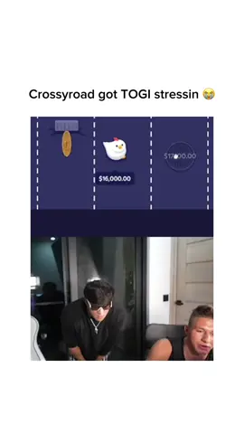 Crossyroad got TOGI stressing 😭 #crossyroad #kickstreaming #TOGI #fypviralシ #fypシ゚viral #trending 