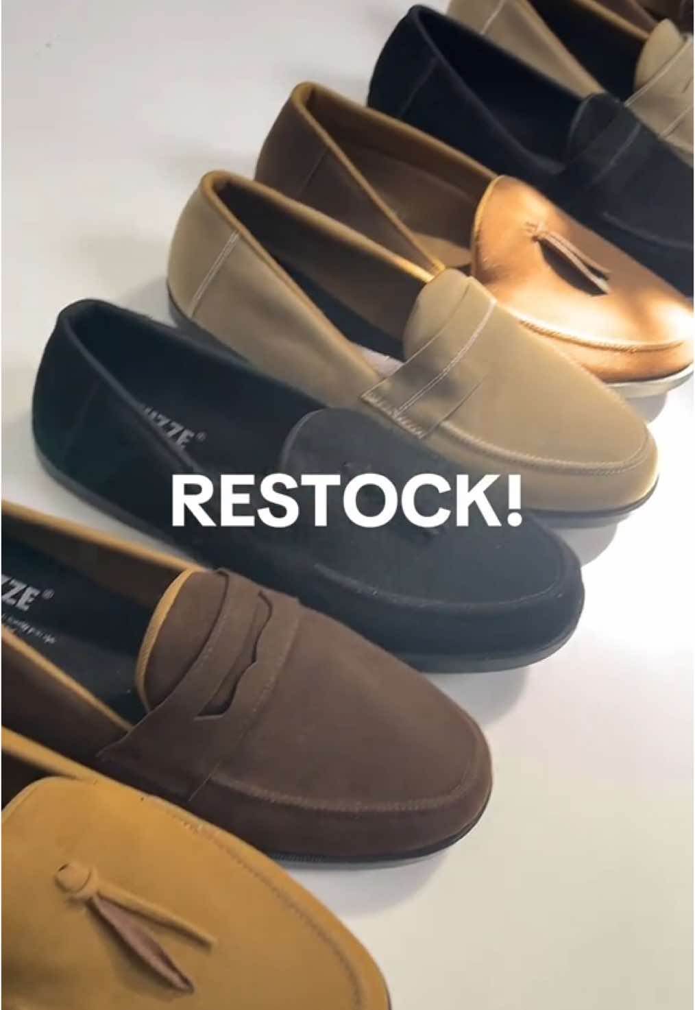 pengumuman para pecinta loafers, sepatunya kita RESTOCK!🤩😻 #sepatu #sepatuloafers #loafers #sepatumurah #sneakersmurah #sepatumurahberkualitas #guzze #localbrand #xybca #foryoupage #foryou #fyp #m