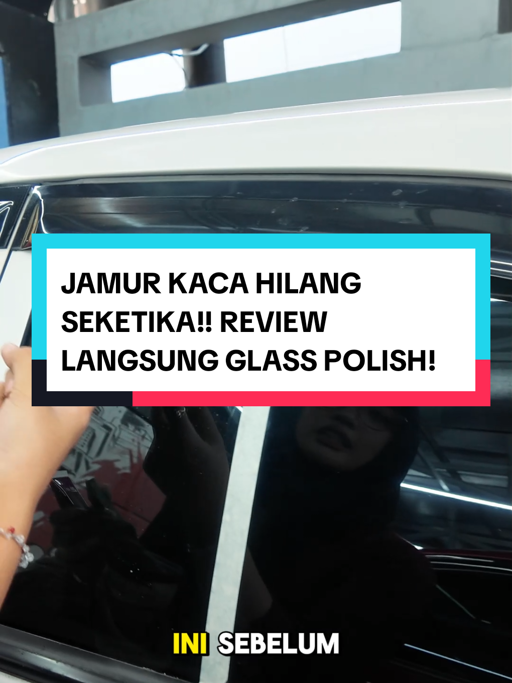 Solusi ampuh hilangkan jamur kaca membandel!! Zerone Glass Polish terbukti efektif hilangkan jamur kaca! Order sekarang jugaaa! #pembersihjamurkacamobil #jamurkacamobil #jamurkaca #penghilangjamurkacamobil #glasspolish #glasspolishzerone 