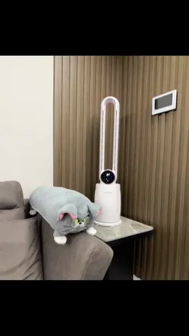 Quạt không cánh ,tích hợp lọc không khí bằng ion  điều khiển từ xa #xuhuong #quạtkhongcanh #quạt 