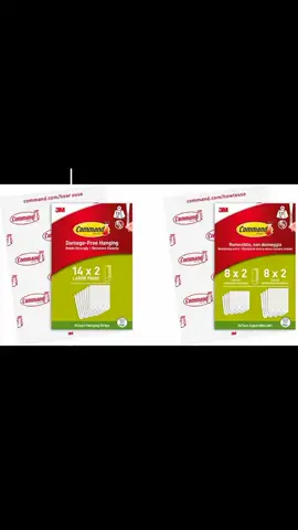 Comman Large White Adhesive Picture Hanging Strips, Pack of 14 Pairs of Medium and Large White Adhesive Picture Hanging Strips, Pack of 8 Pairs  (orig.: Comman Strisce Appendi Quadri Adesive Grandi Bianche, Confezione da 14 Coppie di Strisce & Strisce Appendi Quadri Adesive Medie e Grandi Bianche, Confezione da 8 Coppie) #ADV #Large #Comman #White #Picture #Adhesive 🛒🤓👉 https://amzn.to/4jAl5xN