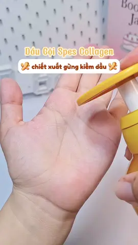 Dầu gội Collagen chiết xuất gừng Spes 🫚🌿✨️ #spes #daugoi #daugoispes #daugoigung #daugoigungspes  #daugoichietxuatgung #daugoikiemdau #daugoithiennhien #chamsoctoc #review #goctocdep #xuhuong #videoviral #muataitiktok #fyp 