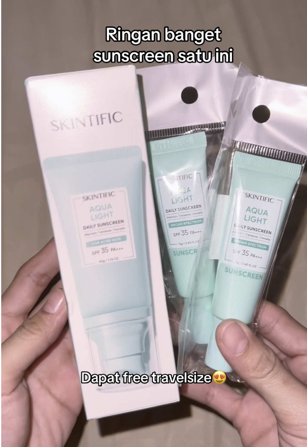 #skintific #aquasunscreen #affiliatemarketing #affiliate 