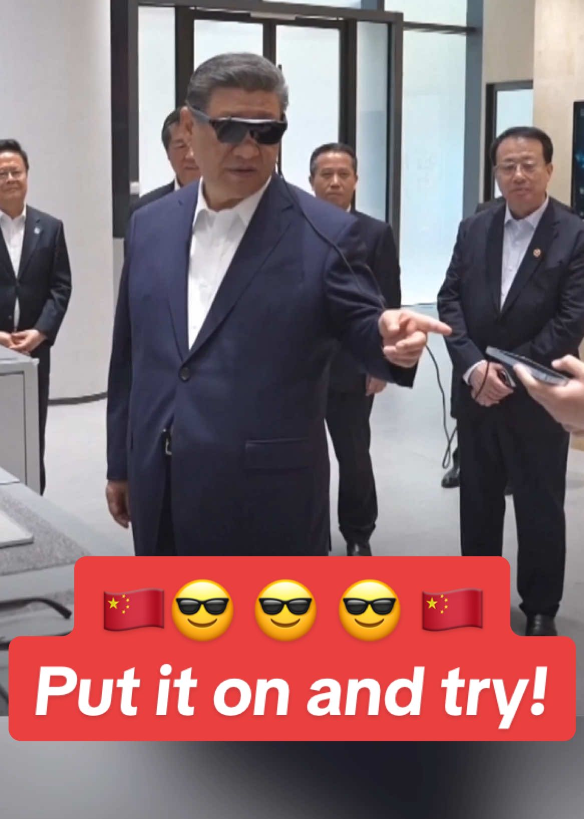 #Chinese #President Xi Jinping toured an #AI #incubator in #Shanghai on Tuesday, highlighting the city's role in leading #artificial #intelligence #development and #governance. During the visit, he explored a cutting-edge product zone, learned about #Tech #trends, and even slipped on a pair of #smart #glasses. Xi emphasized the need to accelerate Shanghai’s transformation into a world-class innovation #hub with global influence. #🤖 #👓 #😎 #🇨🇳 #smartglasses #aiproducts #future 