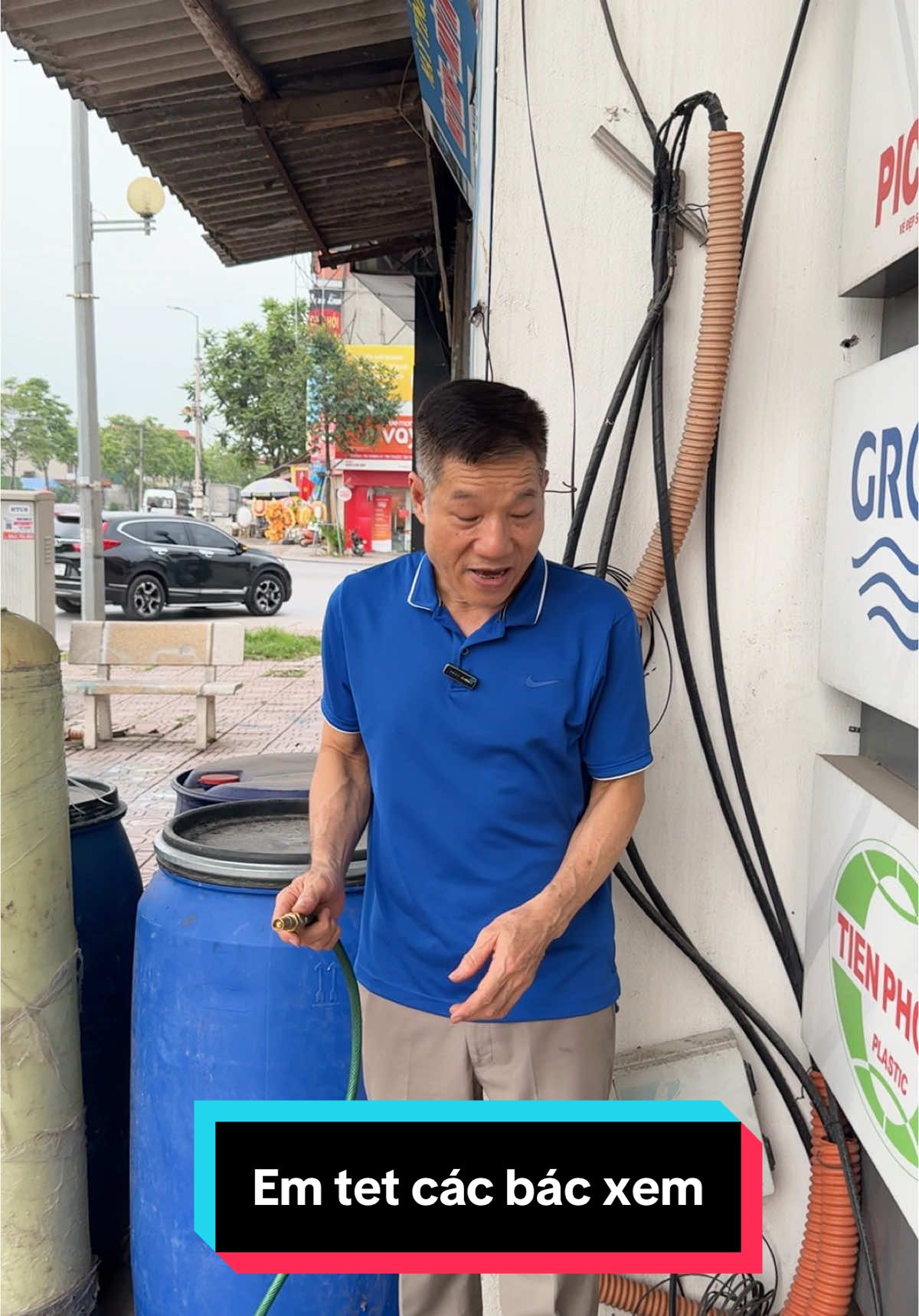 Dây chụi áp màu xanh kèm bòi phun bằng đồng 4in1 rửa xe tưới cây #daynhuahailopboiluoiogiua #thinhhanh 