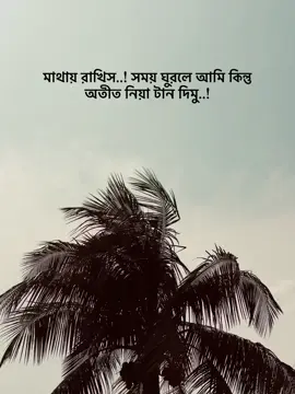 মাথায় রাখিস..! সময় ঘুরলে আমি কিন্তু অতীত নিয়া টান দিমু #foryou #foryoupage #tamzid #tamzidvibes 