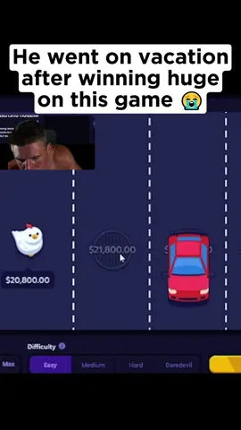 He went on vacation after winning huge on this game 😂 #streaming #streamer #fyp 