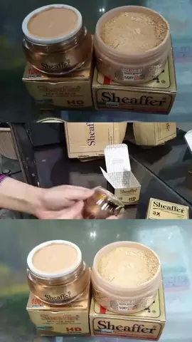 Sheaffer POWDER FOUNDATION! Deliverey in free in 24 to 48 hours More details contact on WhatsApp. 03044744150 1) Powder foundation is in form of FINE POWDER and compound of MINERALS which consist 100% HALAL ingredients. 2) Before making makeup base it is used on whole face with white puff. 3)It controls OIL and steps SWEATING procedures. 4)It mellow the light mark on SKIN. 5) In BRIIDAL makeup it is used as SUB-BASE. 6) It is avaliable in TWENTY EIGHT (28) different shades. Fastest Delivery all over PAKISTAN CASH ON DELIVERY www.shancosmatic.786 #sheaffer #she after makeup #sheafferpowderfoundation #powderfoundation #mineralbase #sheaffermineralbase 