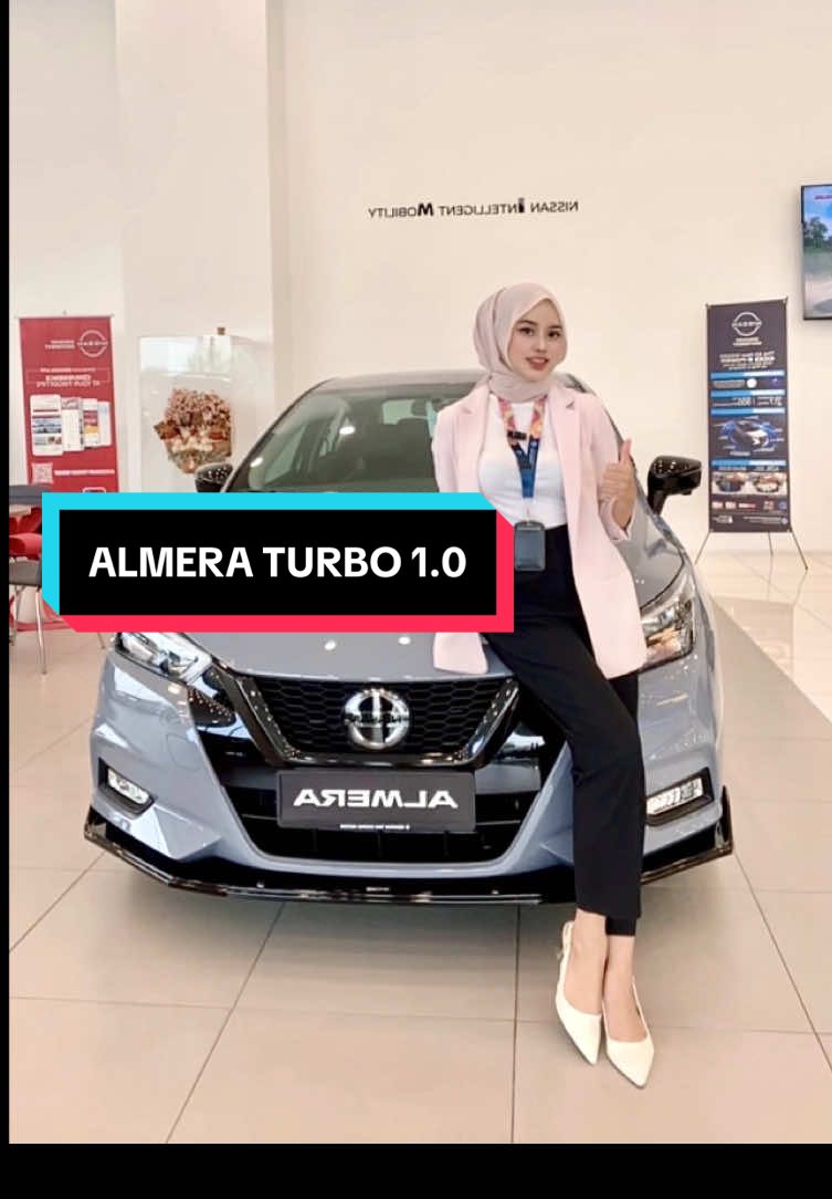 Nak kereta sporty yg jimat minyak? Nissan Almera lah jawapannya 🥰 #nissan #nissanalmera #sporty #sedan 