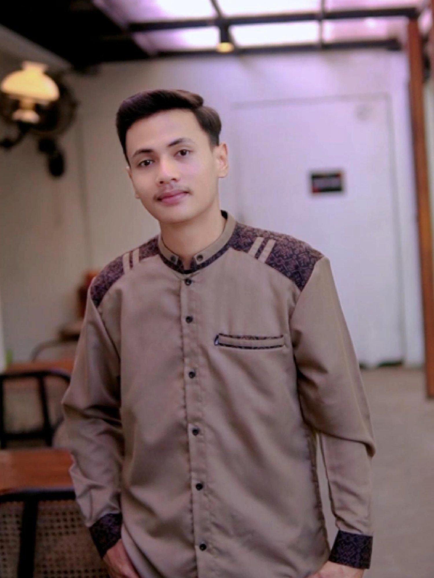 1. Simple & Elegan ✨ Baju Koko Motif 