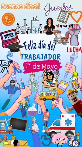 Feliz comienzo de mes, bienvenido mayo #teamwork 