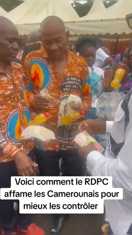 🔴🔴Voici comment le RDPC affame les Camerounais pour mieux les contrôler L'une des stratégies du régime BIYA-RDPC pour se maintenir au pouvoir c'est créer un océan généralisé de misère pour mieux assujettir le peuple et le contrôler. Ils neutralisent et liquident ainsi sa capacité constructive et de réflexion. BIYA et son régime ont pigé le sens du proverbe qui dit que 