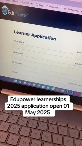 #creatorsearchinsights  Edupower learnerships 2025 application open 01 May 2025 Learnerships 2025 Learnership plug for 2025 #edupower #learnerships2025 #creatorsearchinsights2025 #edupowerskills #learning #education #learnership #jobopportunity #myfollowers #myfollowers❤️ #may2025 #grade10 