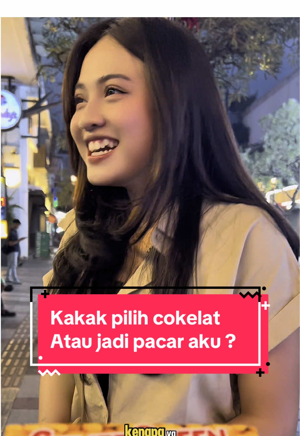 Kakak pilih cokelat atau jadi pacar aku ?  #viral #fyp #muda #cantik #ukhti #cute #kenalan 