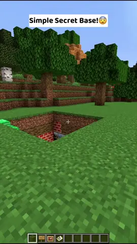 Minecraft Secret Base🤔#Minecraft #foryoupage❤️❤️ 