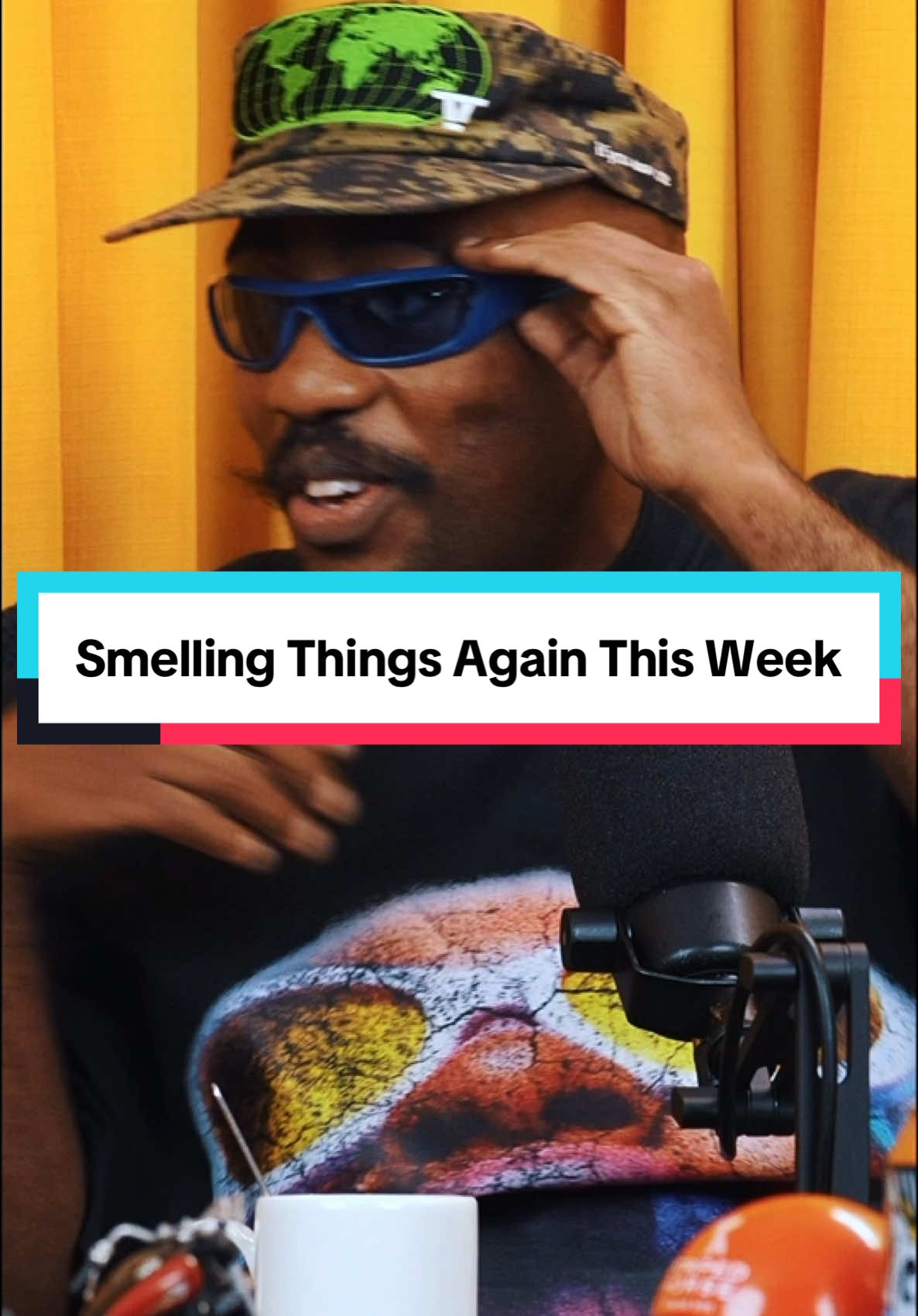 Eish guys we have trauma 😭 the last time we attempted to smell things we got into trouble 🤕 Don’t miss out on today’s episode of #PodcastandChill as we chat to Mateki2shoes  Episode premieres at 3pm 🕒 on YouTube 🔴