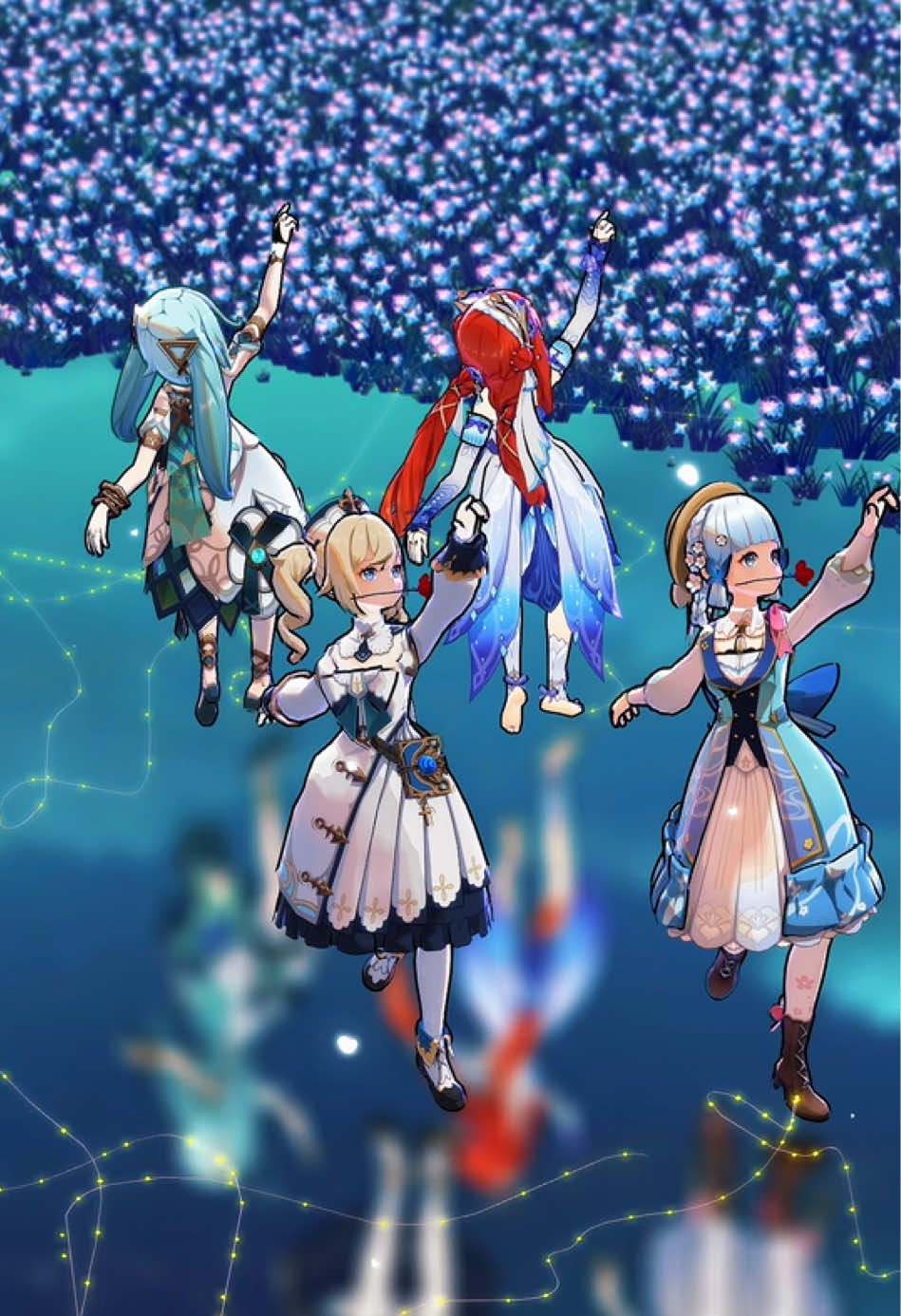 #ayaka #nilou #barbara #faruzan #genshin 