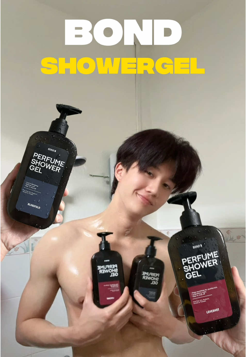 สรุปอะไรขายดีที่สุดครับ 🥰🤏🏻 #BONDThailand #รีวิวBOND #BONDshowergel #ครีมอาบน้ําหอม 