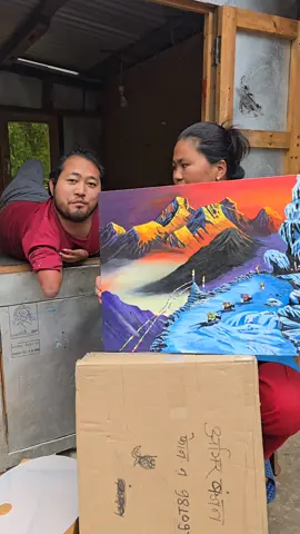 पेन्टिङको सामग्री सकेको भएर नयाँ सामग्री किनेर ल्याइएको छ कृपया यो भिडियोलाई पूरा हेर्नुभयो र सेयर गर्नुहोला। #mouthpainter #acrylicpainting #painting #amirbomjan22 #amirbomjan376 #foryoupage❤️❤️ #foryouu #trendingvideo #viral_video #trendingsound #motivation #motivationamirbomjan @Andcarli @maoshifu-food @Maestro del Quiz 