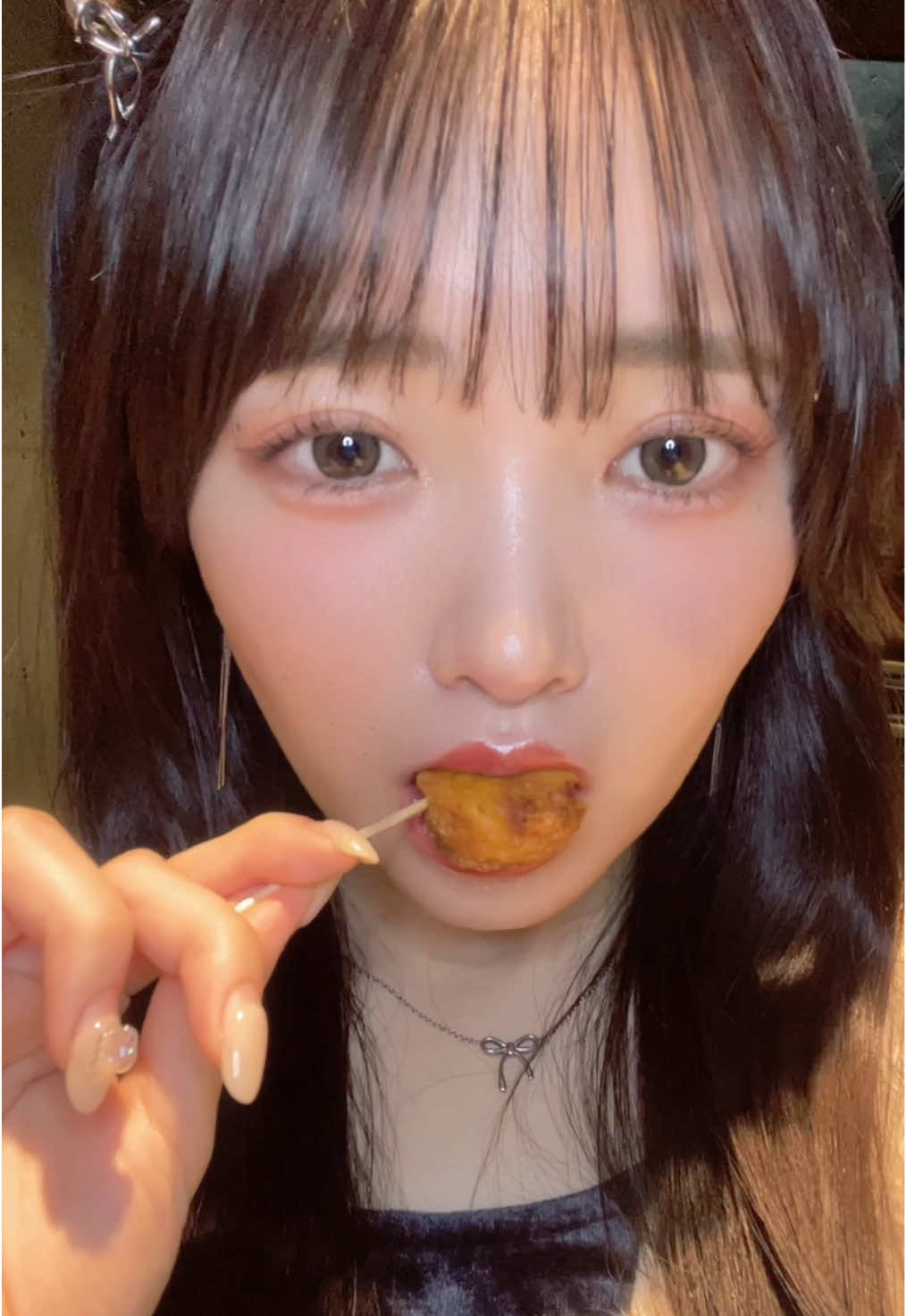 からあげクン食べるだけの動画　#アイドル #japanesegirl #モッパン #fyp 