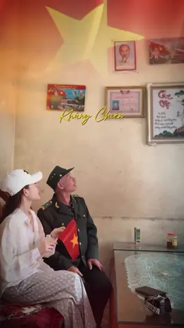 Thăm ông ngoại tui. Cựu chiến binh kháng chiến chống Mỹ cứu nước 🥰. Niềm tự hào của các cháu. 10 năm nữa con sẽ đưa ông vào SG. Năm nay con chưa làm được rồi 🥺 #giaiphongmiennam 