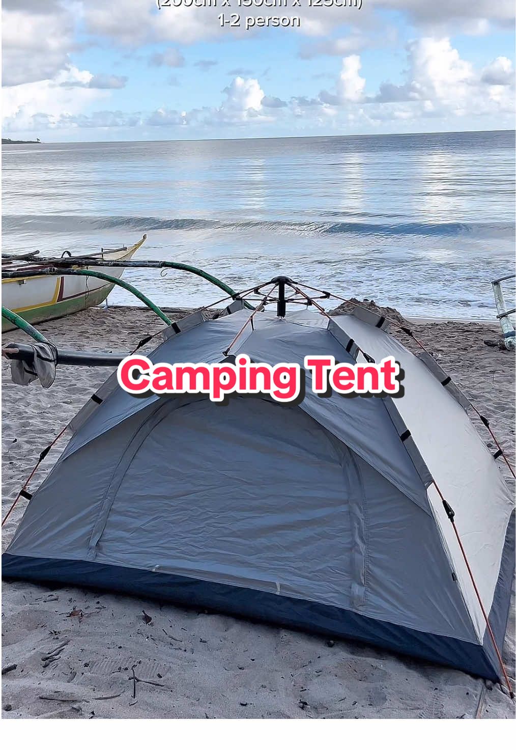 AUTOMATIC CAMPING TENT✨  it’s a sign to check out di ka magsisisi sa ganda ng quality👌 #campingtent #tent #automaticcampingtent #campingtents #campingessentials 