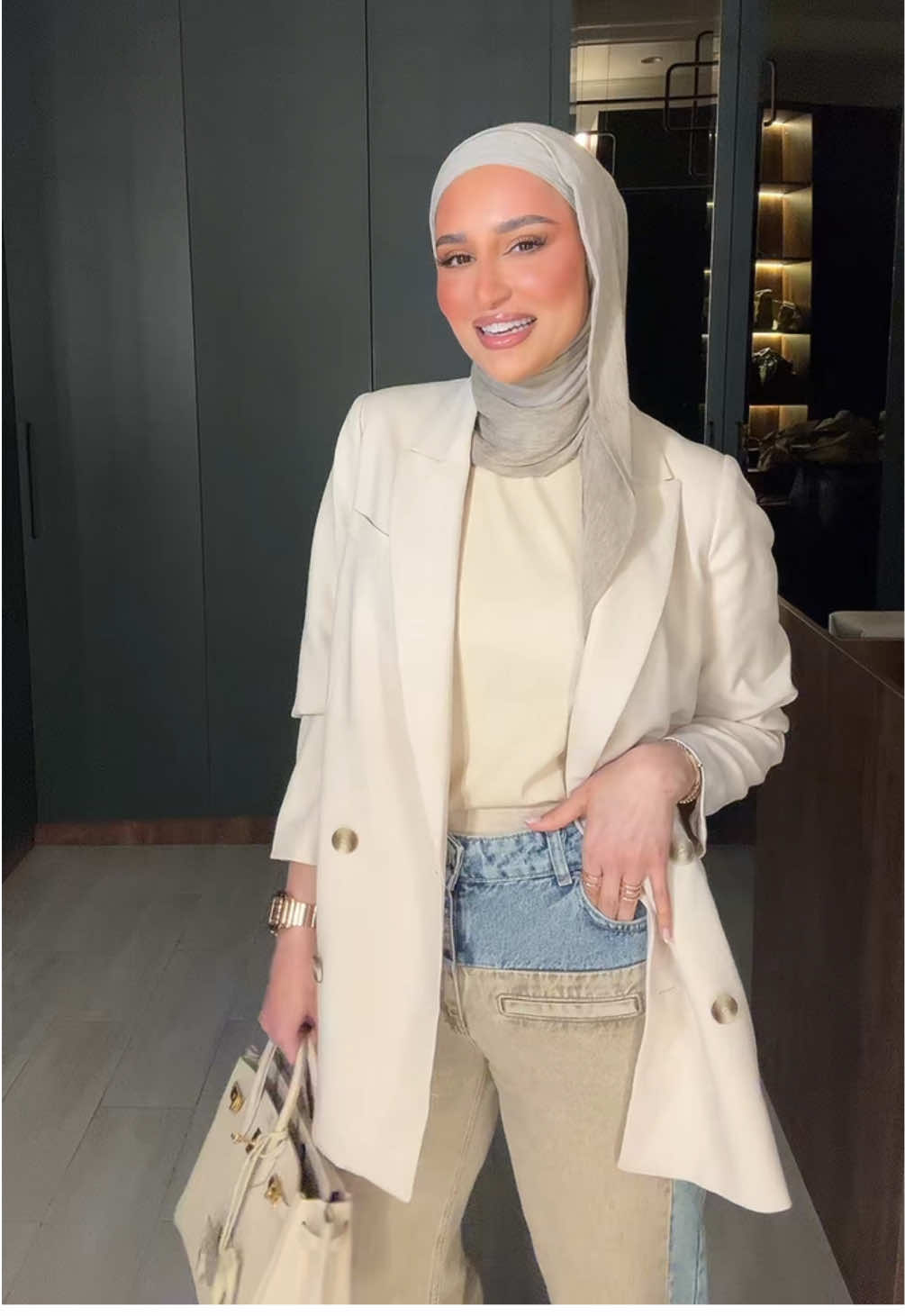 اوتفيت اليوم 😍❤️ #OOTD #حجاب 