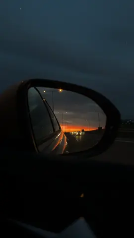 gün batımı ve yol