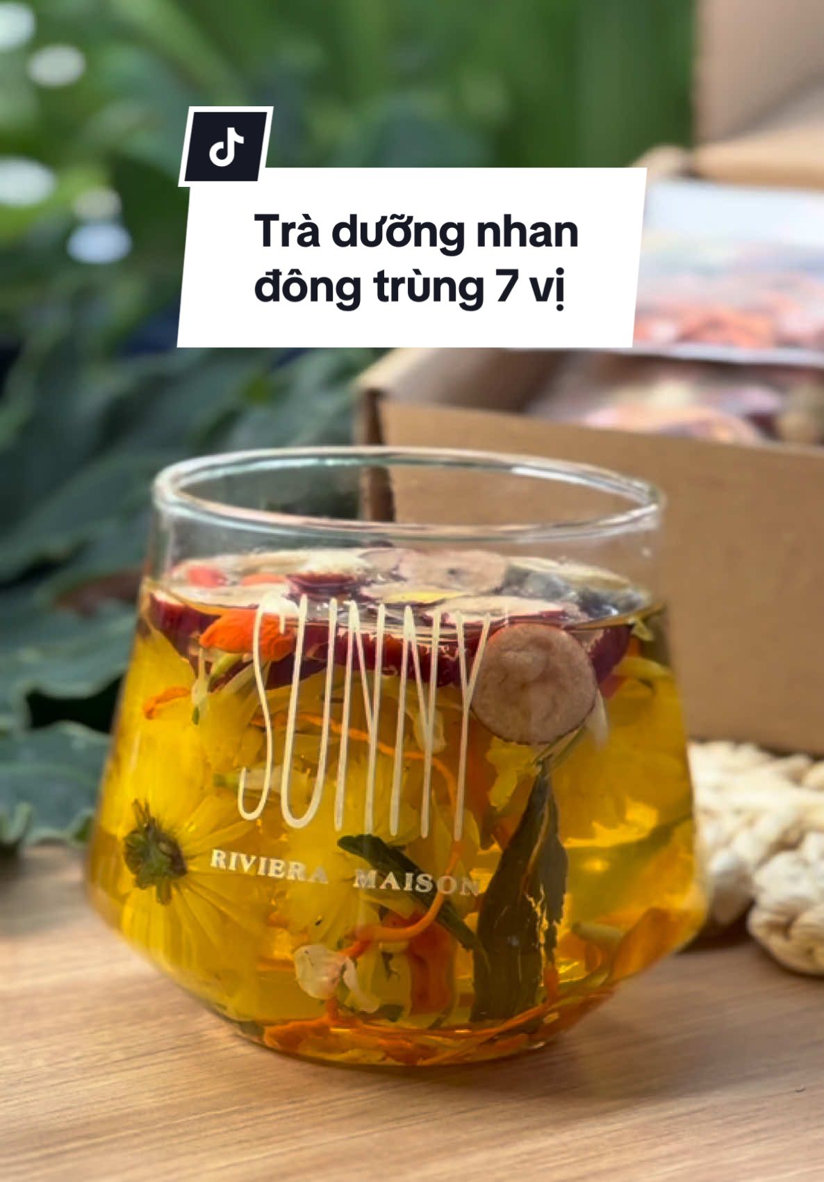 Trà dưỡng nhan đông trùng 7 vị, chân ái cho nùa hè này, vì uống lạnh hay uống nóng đều ngon ạ #trà #MộcAnHạ #đẹpda #ngủngon #tuhaohangviet #dưỡngnhan #đôngtrùnghạthảo #7vị #tràthảomộc 
