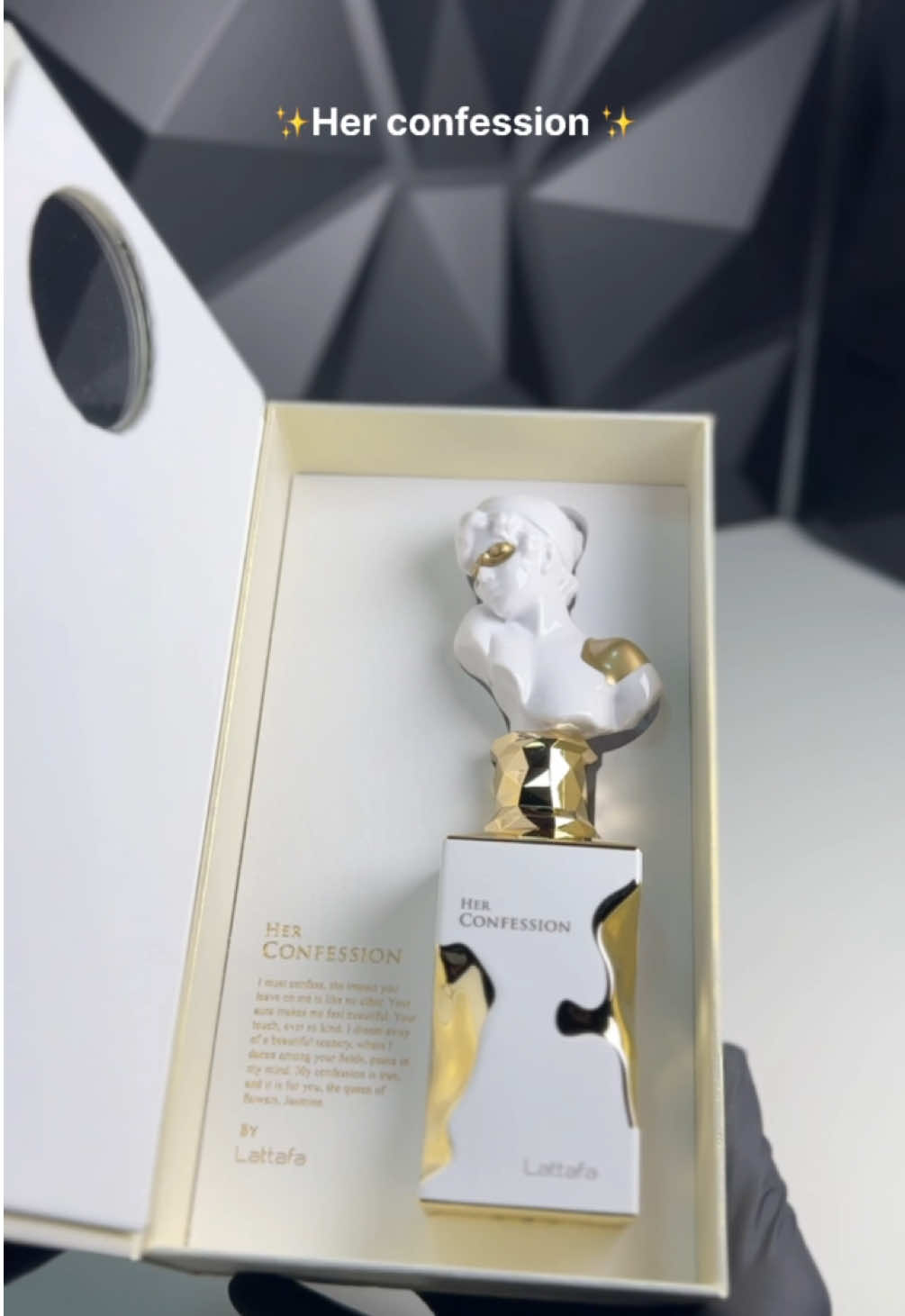 Unboxing Her confession by Lattafa✨#lattafaperfume #mauritius🇲🇺 