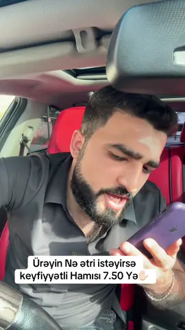 Qalıcılığı super @Esel Parfume🌼  İndidən deyirəm gəlib saxta profillərnən artıq əksik yazmayın,Mən kasıb insanları fikirləşib bu qiymətə verirəm heçkimədə dəxlisi yoxdu.Parfumerlərdə ətirlərin keyfiyyətini öyrənmək istəyirsizsə birbaşa gəlin mağazaya sübut edək necə keyfiyyətlidi.Ürəyiviz istəyən qədər bütün ətirlər 50Ml- 7.50 Manat✋🏻 