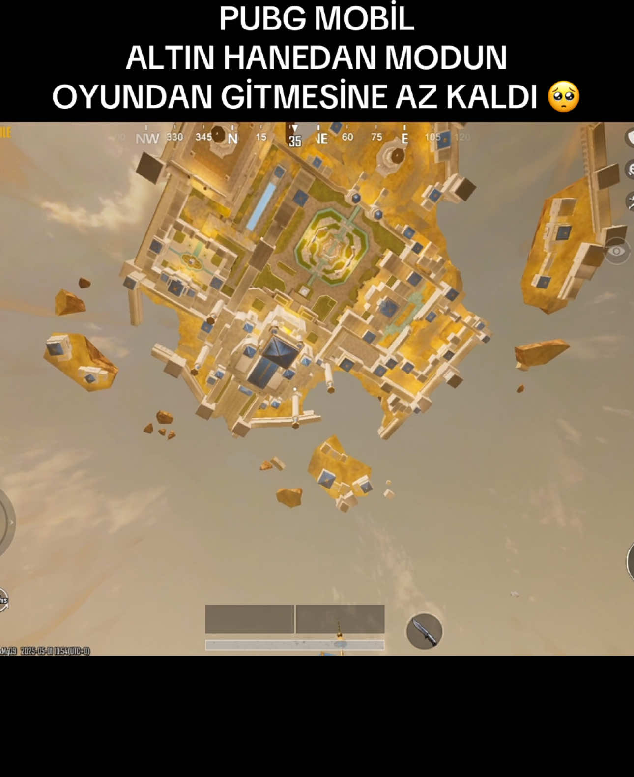 Pubg Mobil Altın Hanedan modunun oyundan gitmesine az kaldı 🥺 