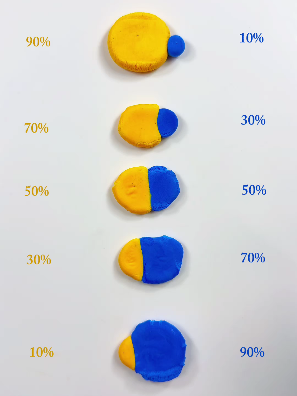 Let's Mixing Gold + Blue Color Mixing 😍  #colormixing #satisfying #painting #artandcraft 