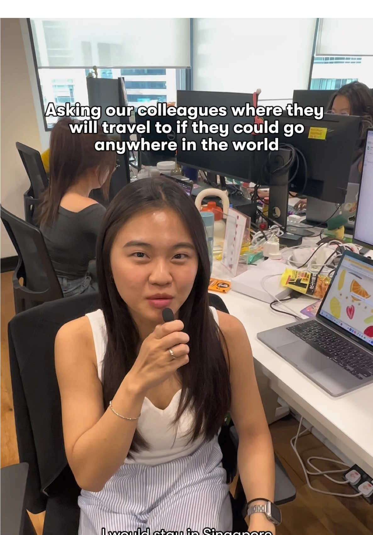 Win $4K cash to travel ANYWHERE in the world! 🌎🤩 #LifeAtAtome #officeinterview #officelife #travel #sgtiktok 