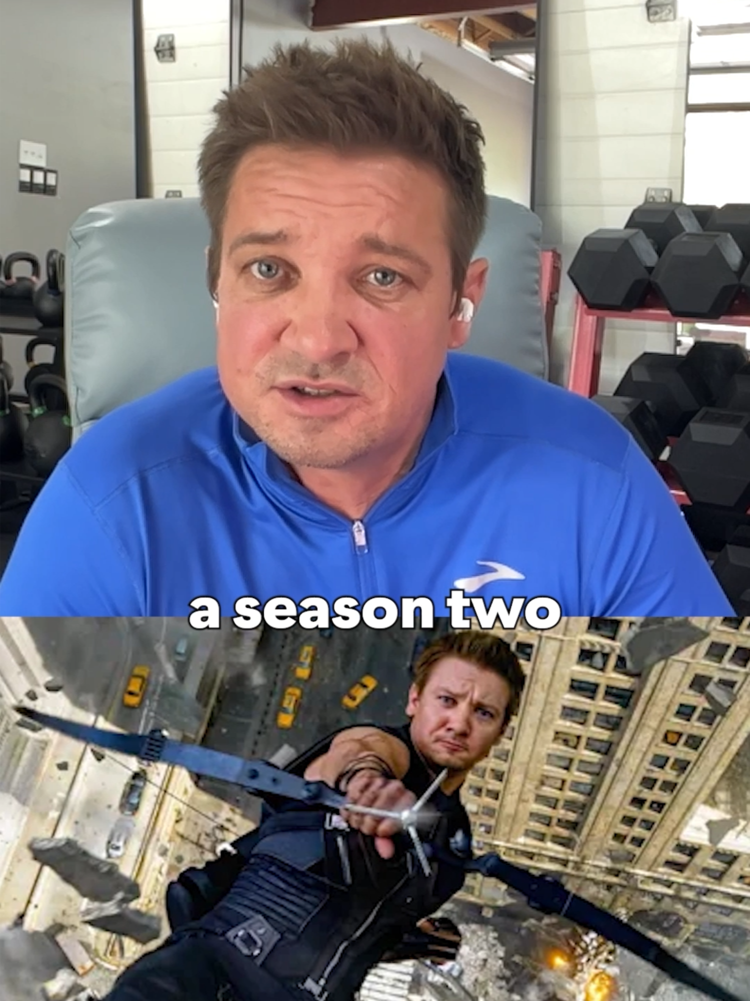 Jeremy Renner reveals why Hawkeye Season 2 never happened... 👀🏹 Jeremy's episode with us is available now, exclusively on the High Performance App! 🙌 Jeremy Renner's 'My Next Breath' is available in all formats now, published by Simon & Schuster UK #avengers #jeremyrenner #hawkeye #hawkeyeseason2 #disneyplus