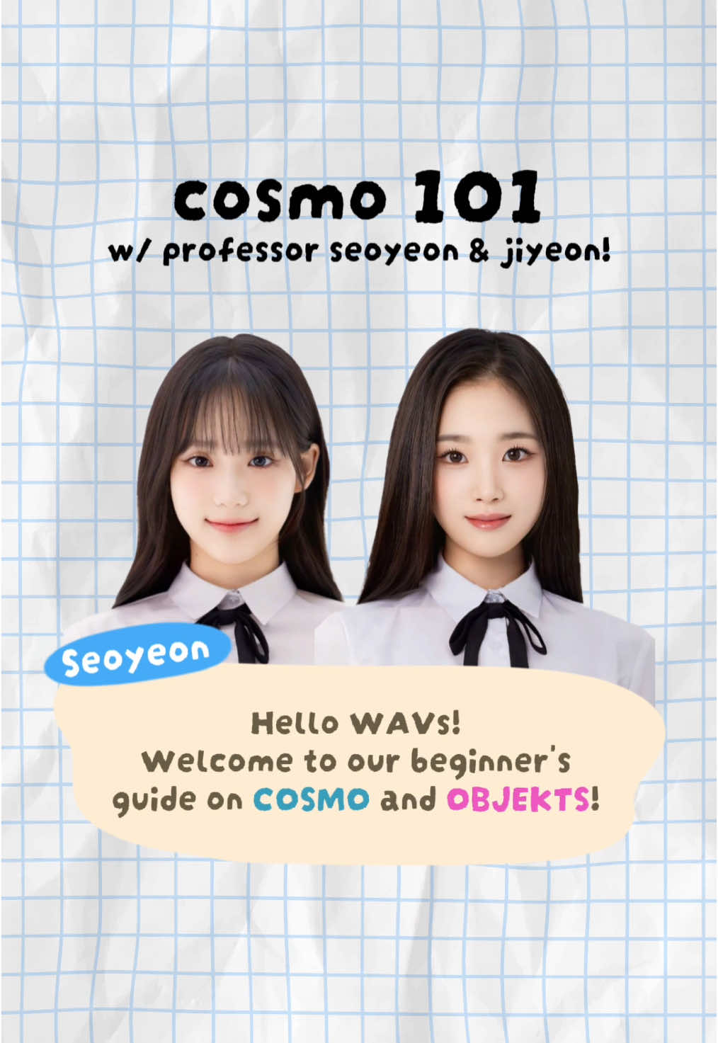 COSMO 101! @tripleS #tripleS #Cosmo #WAVmakeNewWave