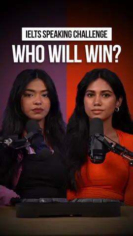 Watch two students compete for the top score in this IELTS Speaking challenge — who will get a Band 9?