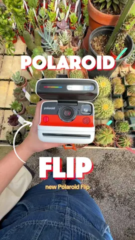 The new Polaroid Flip has entered the chat! @Polaroid gifted me their newest camera and I took it for a spin at my local greenhouse — for someone who is particular about colors, this camera has so much more flexibility than other Polaroid types. Let me know if you would try this storytelling tool! #polaroid #instantphotography #gifted #polaroidflip #collaboration #camera #filmphotography #film #analoglife