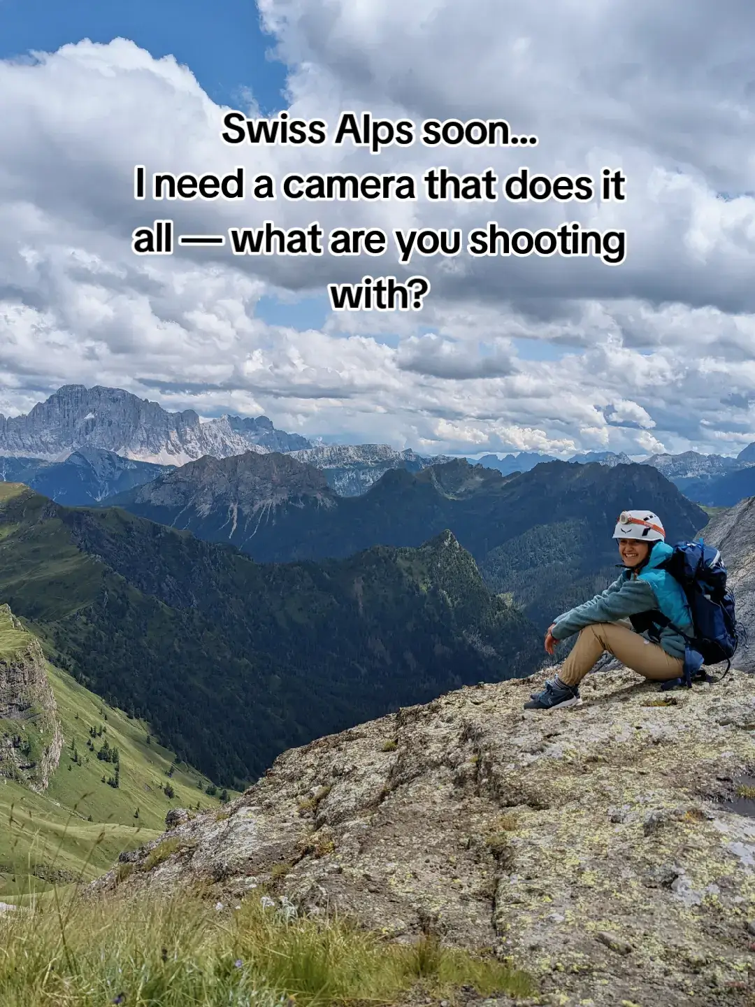 Italian Alps treated me well — heading to Switzerland next! Any camera recs for capturing epic views + adventures? 🗺️  #swissalps #actioncamera #recommendations #adventure 