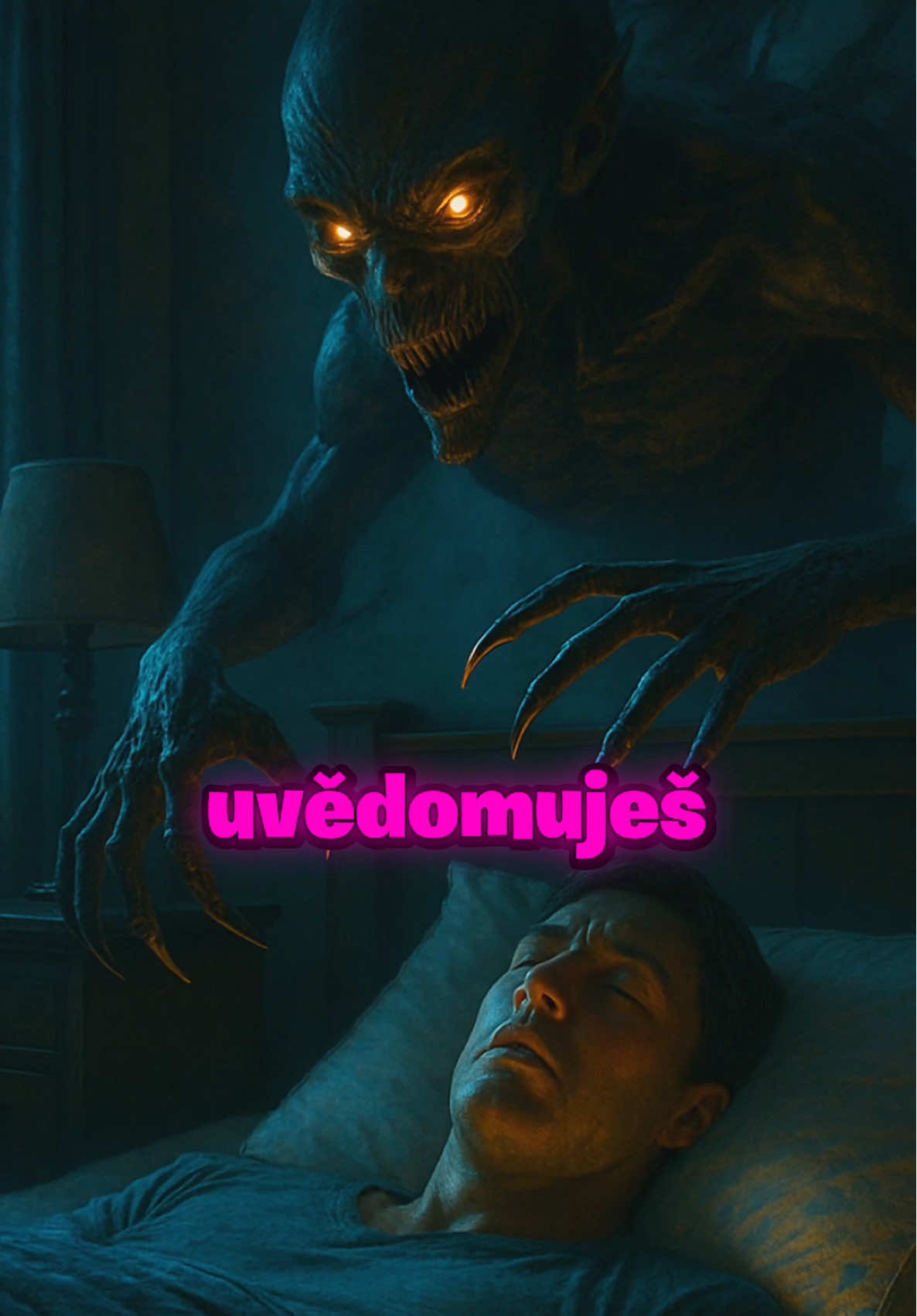 🛌 Spánková paralýza – děsivý stav mezi snem a realitou. Nemůžeš se pohnout, nemůžeš křičet… a někdo nebo něco tě sleduje. 👁️ V tomto videu ti vysvětlím, co je spánková paralýza, proč k ní dochází a proč má tolik lidí pocit, že je v místnosti s nimi nějaká temná bytost. Je to jen trik mozku, nebo něco víc? 🎥 Pokud tě zajímají záhady lidského mozku, sny, paranormální jevy nebo tajemství noci, sleduj dál! spánková paralýza, spánková paralýza démon, spánková paralýza vysvětlení, co je spánková paralýza, proč vzniká spánková paralýza, záhady spánku, noční můry, lucidní snění, paranormální jevy, nevysvětlitelné zážitky, hororový spánek 📌 Nezapomeň dát like, komentář a odebírat, pokud tě podobné záhady fascinují! #spankovaparalyza #nocnimura #zajimavosti #mozek #shorts #paranormal #vysvetleni #zahady #tajemstvi #lucidnisneni #fyp #shorts 