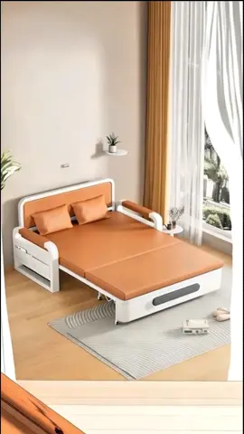 Sofa giường thông minh bọc vải nano chống thấm #ghesofa #giuongsofa #xuhuong 