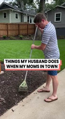 Just keep sweeping @thereeljennalynn #fyp #motherinlaw #motherinlawproblems #dadsoftiktok  Things my husband does when my moms in town