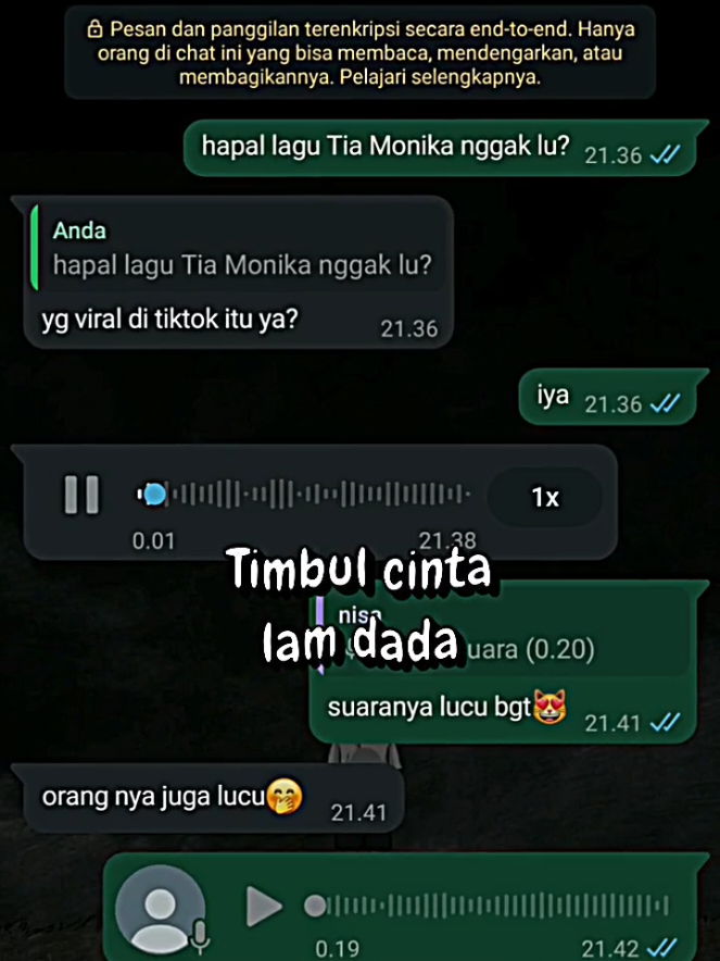 coba baca bio gua 🙏☺️ pinjam suara @𝘯𝘪𝘴𝘢𝘢`♫◦✿ @𝘽𝘼𝙉𝙂 𝙅𝙊𝙔 🌱  #bismillahfyp #kontenwa #nyanyi #alfikatanya 