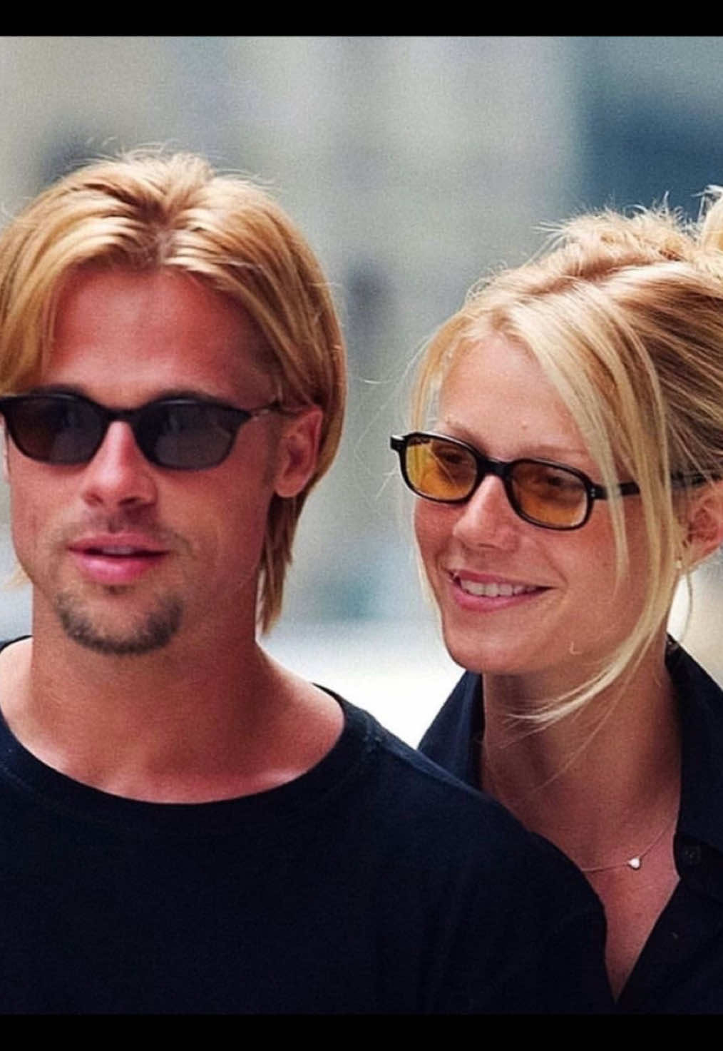 in a world of brad/angelina or brad/jen we forget that he first propose to gwyneth and she rejected it bc she thought she was too young #gwynethpaltrow #bradpitt 